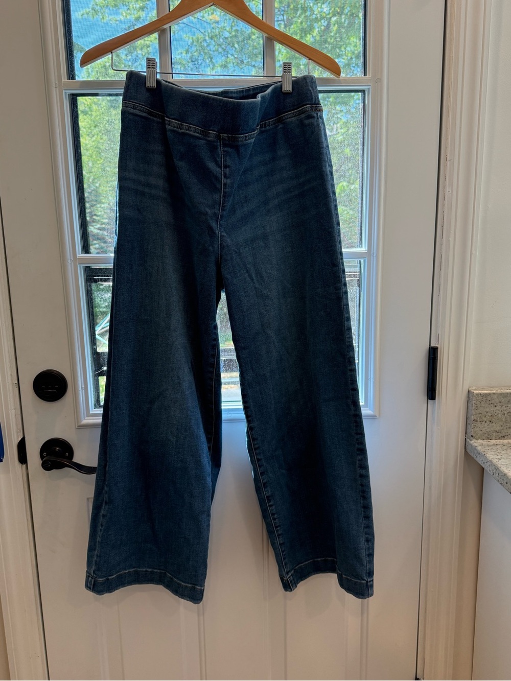Talbots Travel Wide-Leg Cropped Women’s Jeans